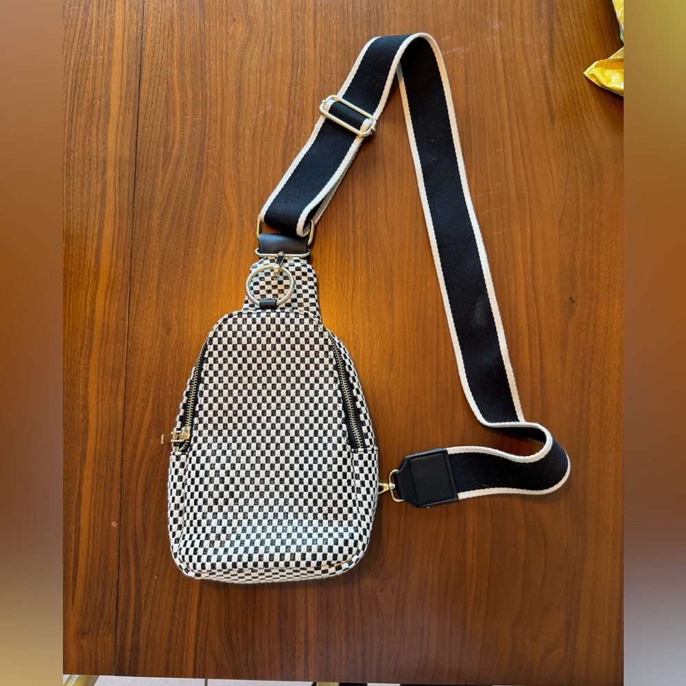Altar’d State Checkered Sling Bag